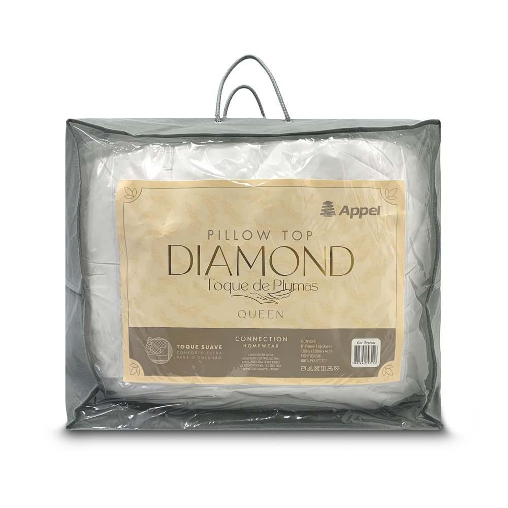 pillow top embalagem