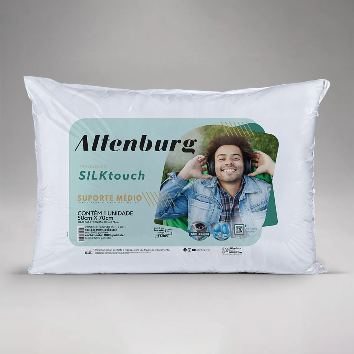travesseiro altenburg silk touch