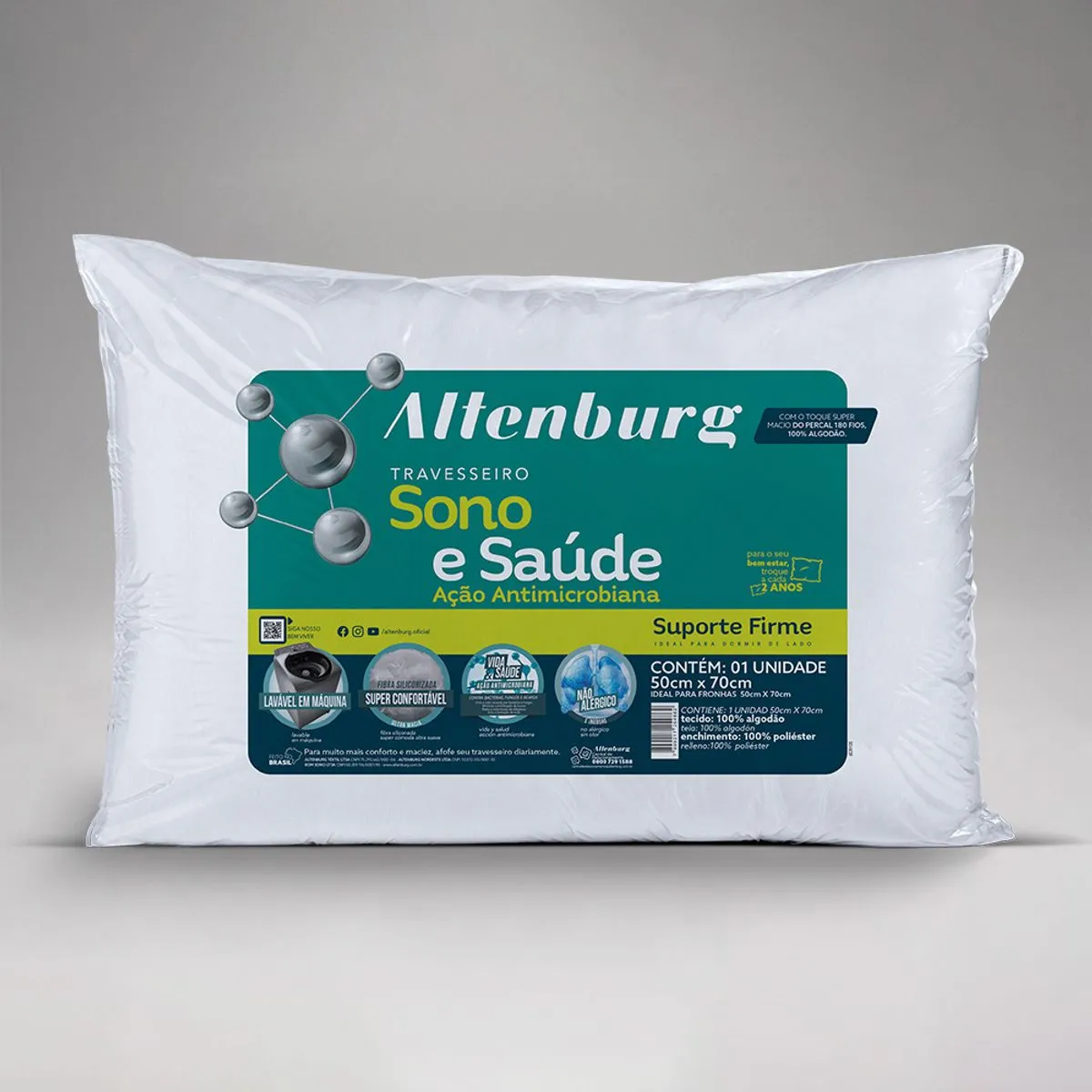 Travesseiro Altenburg Sono e Sade