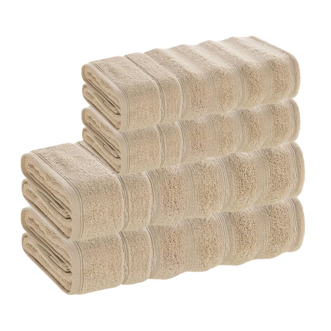 jogo de toalhas 4 pecas karsten alcantara linho