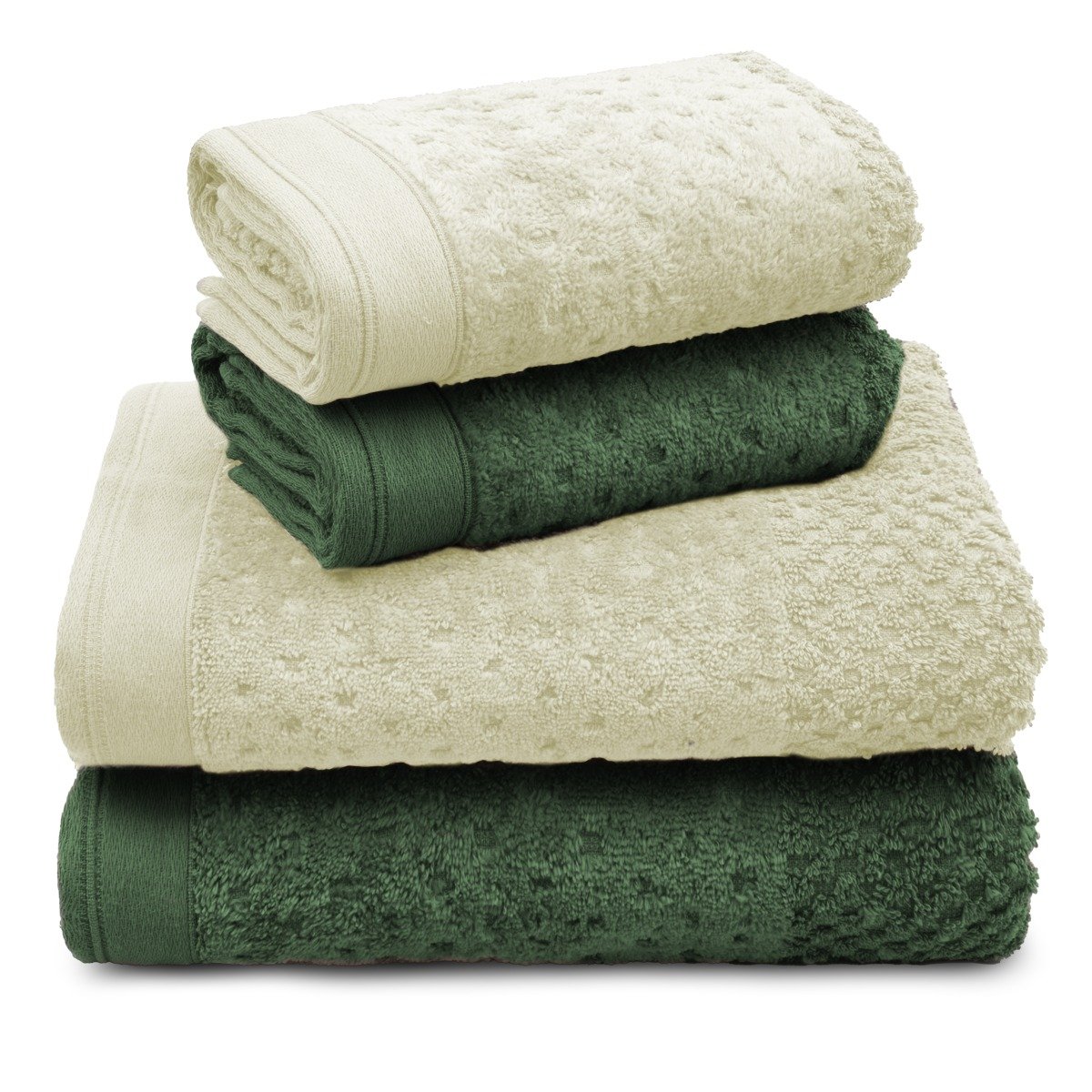 02 jogo de toalhas 4 pecas pollo appel