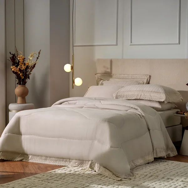 edredom bordare premium ambiente rosa secrets