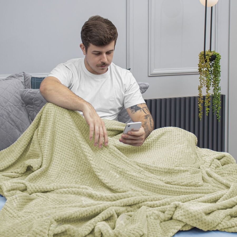 Manta de Microfibra Flannel Pollo Conforto Térmico Appel - Cerrado