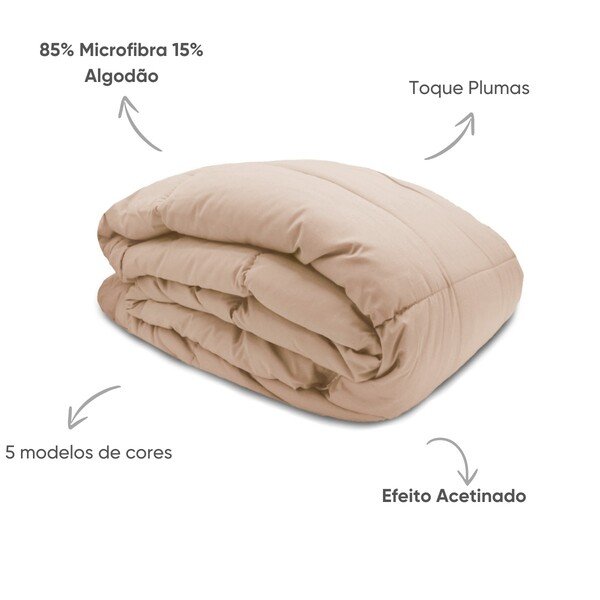 13 edredom toque de plumas diamond plus appel home