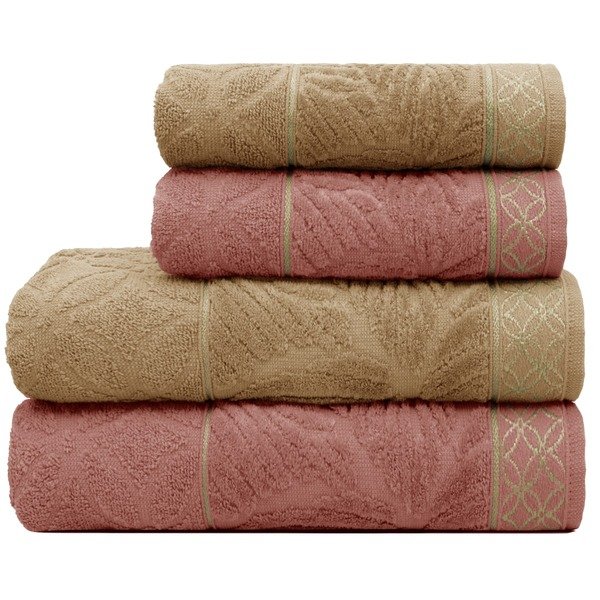 14 jogo de toalhas 4 pecas nativa appel