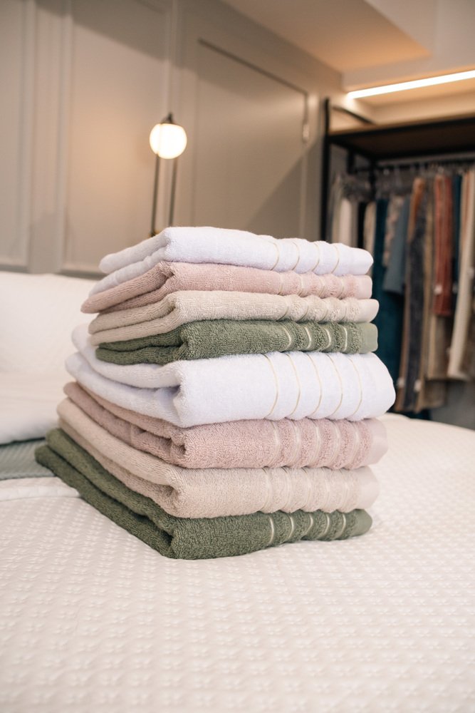 toalha de banho golden appel detalhes 7