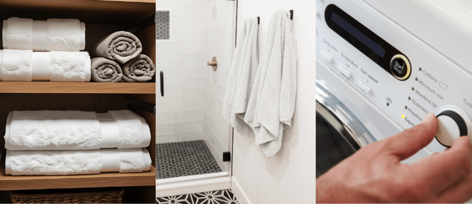 Como Cuidar de Toalhas Extravolumosas (Banhão e Gigantes) em Apartamentos Pequenos