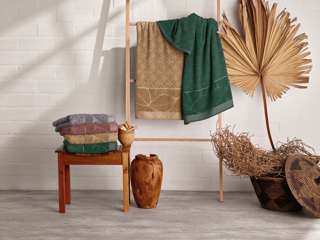 21 jogo de toalhas 4 pecas nativa appel