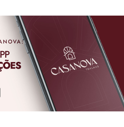 Banner Post Aplicativo App Casanova Toalhas