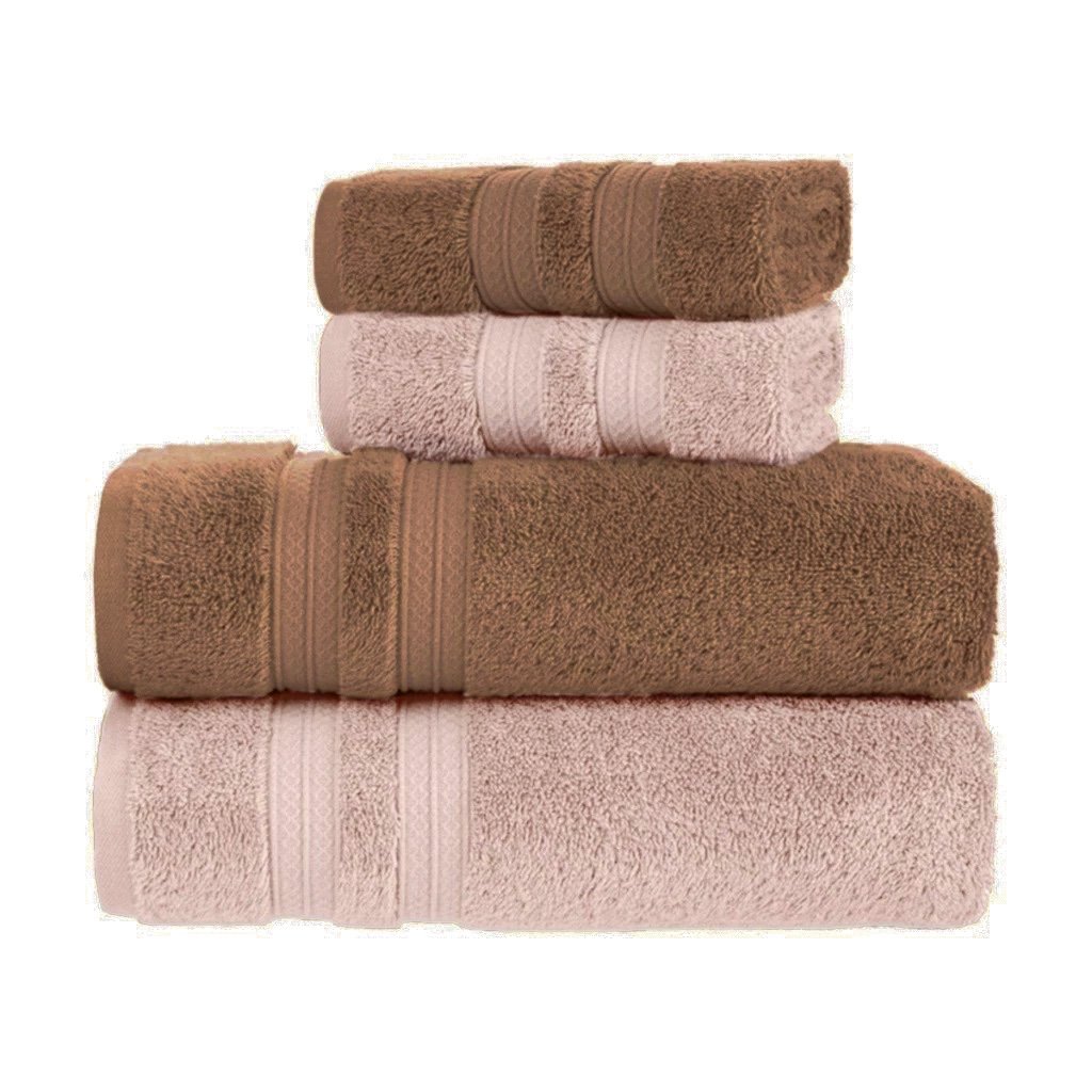 21 jogo de toalhas 4 pecas karsten unika fio penteado 100 algodao