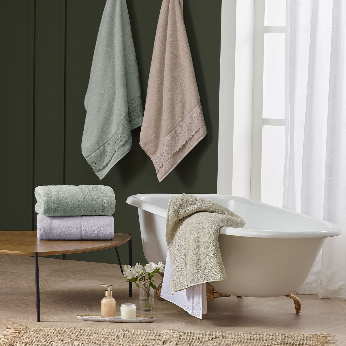 toalha bordare ambiente