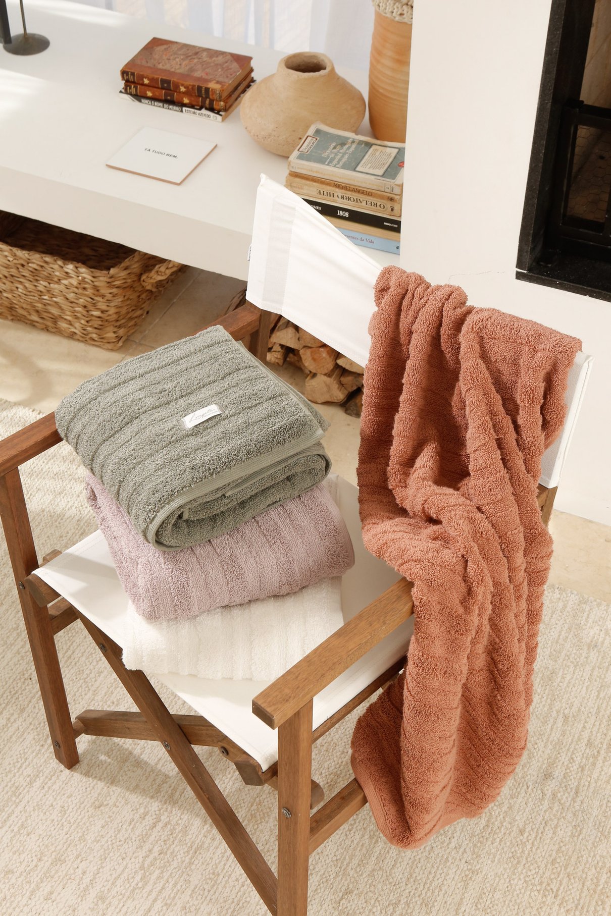 02 toalha de banho loft lmpeter 100 algodao 600g alta absorcao